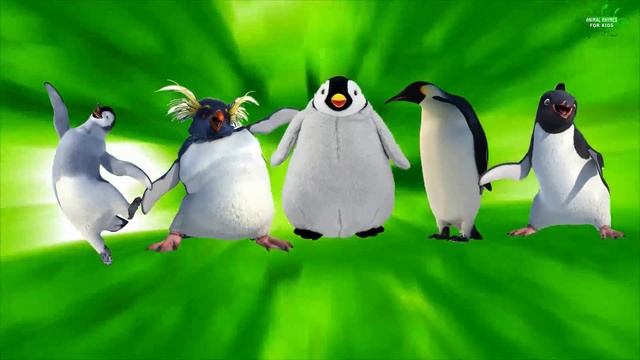 Finger family Penguins cartoon | Nursery rhymes for Children | Penguins Finger family Rhymes смотреть онлайн