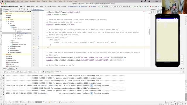 CS 124 Fall 2022: MP0 Kotlin: Logging and App Startup смотреть онлайн