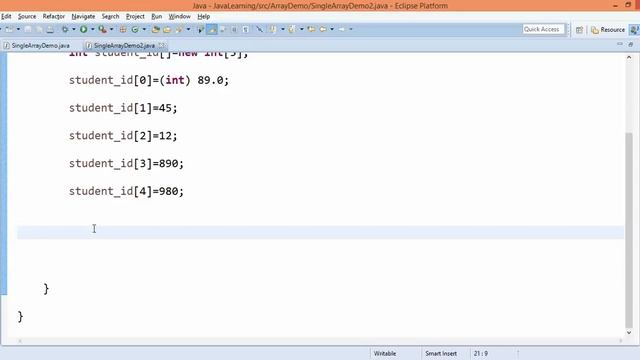 Single dimensional and Multi dimensional arrays in Java for Selenium Webdriver смотреть онлайн