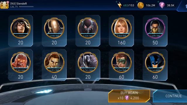 Injustice 2 Mobile Legendary Scorpion chest opening and 7* promotion смотреть онлайн