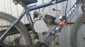 Обзор Веломопеда , Мотовелосипеда мотор ф-80