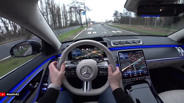 The New Mercedes S Class S500 2024 Test Drive смотреть онлайн