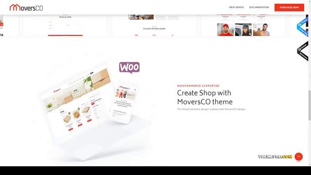 MoversCO - Movers and Packers WordPress Theme transport modern Asami смотреть онлайн