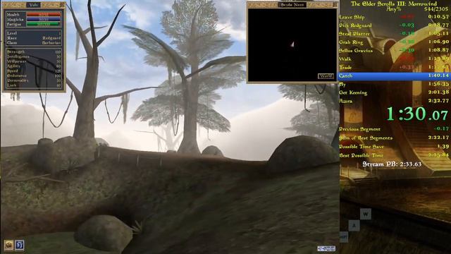 Morrowind Any% Speedrun in 2:30.08 смотреть онлайн