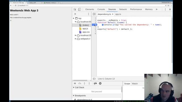 Weekends Web App - Day 0c - Better Typescript + Webpack смотреть онлайн