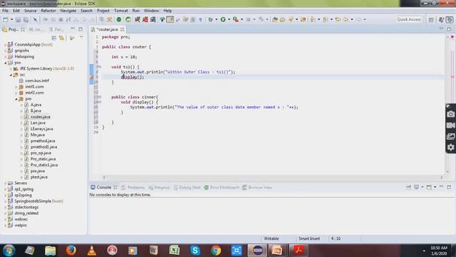 S8 Java - Inner Class смотреть онлайн