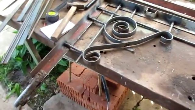 Своими руками кованный козырёк над дверю смотреть онлайн