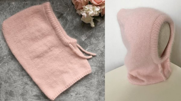 ВЯЖЕМ МОДНЫЙ АКСЕССУАР - КАПОР (КАПЮШОН)! KNITTED HAT.