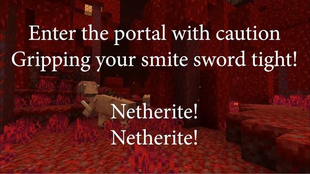 Netherite! - Minecraft Parody of Enter Sandman By Metalica смотреть онлайн
