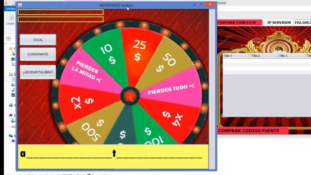 Juego ruleta en java conexión socket servidor multi-clientes смотреть онлайн