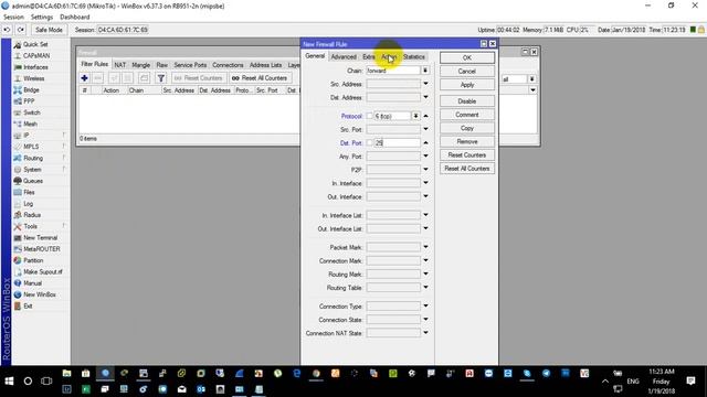 Mikrotik How to Autodetect Spammer user and tem Block the SMTP output смотреть онлайн