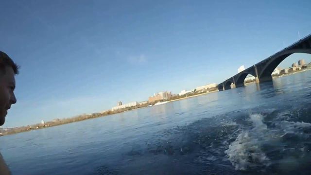 Купание в Енисее, Красноярск, 27 октября смотреть онлайн
