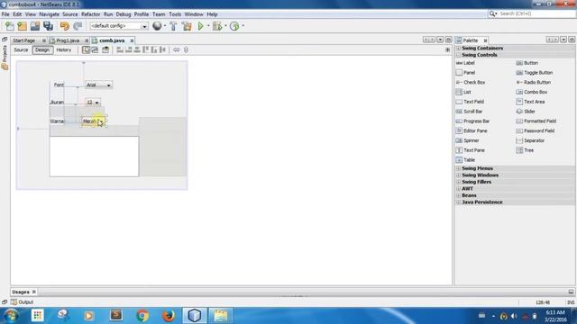 Tutorial Java Netbeans | Mengganti Font, Size &Color dengan jCombobox смотреть онлайн
