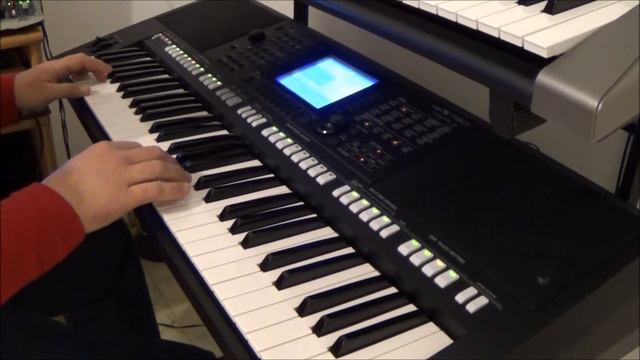 BRAMKEYS YAMAHA PSR S 750 смотреть онлайн