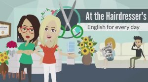 В ПАРИКМАХЕРСКОЙ - Диалог на Английском
AT THE HAIRDRESSER - English Conversation 

#английский