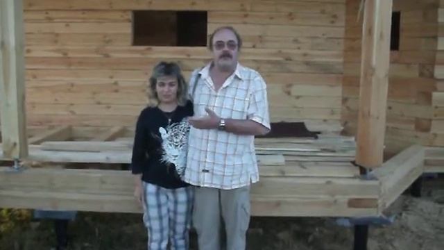 Видео-отзыв о строительстве дома из бруса 6x9, по проекту ДБ39, Московская обл. Дмитровский р-н смотреть онлайн
