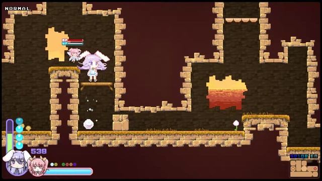 Rabi-Ribi - Golden Riverbank Platform Drop смотреть онлайн