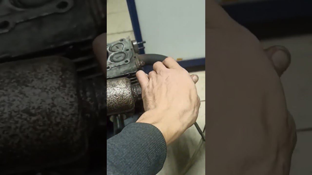 Ремонт старого двигателя | ремонт двигателя мотоблока #мастерская #бензоинструмент смотреть онлайн