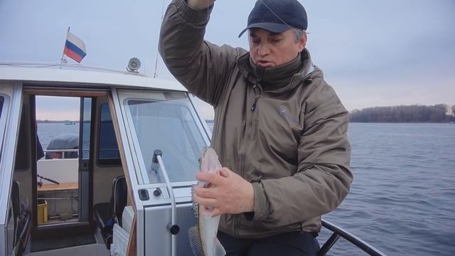 Ловля судака осенью в отвес на самодельную приманку смотреть онлайн
