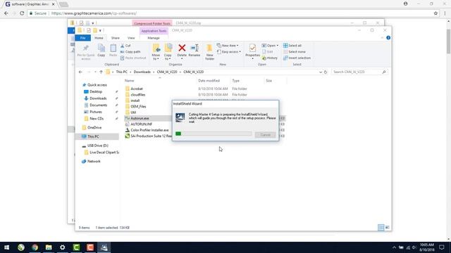 Installing Cutting Master 4 on Windows смотреть онлайн