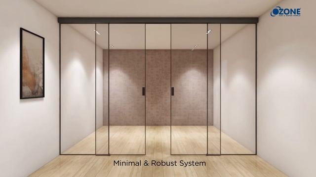 Hana Eazy SL-11 - Minimal Sliding Door System | Ozone Door Hardware смотреть онлайн