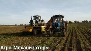 Уборка сахарной свеклы и камбаины РКС-6 и ВМ-6В и МТЗ 82.1?БУКСУЕТ?