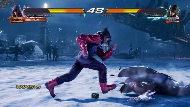 Tekken 7 21:9 (4k) Engine scaller +20 3440X1440 ultra settings SLI off 1080ti i9 7900x смотреть онлайн