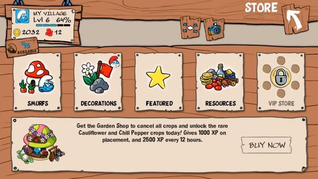 Smurfs' Village: Gameplay Walkthrough Part 2 - Missions (iOS, Android) смотреть онлайн