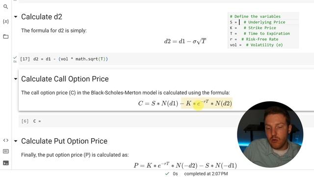 Black-Scholes in Python: Option Pricing Made Easy смотреть онлайн