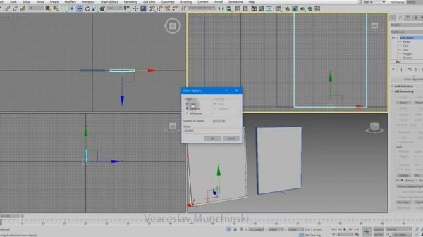 Уроки 3ds Max. Cоздание плитки в 3ds Max, массивы в 3D Max, стены в 3ds Max