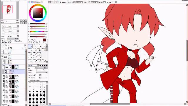 Speed paint Commission chibi 2 смотреть онлайн