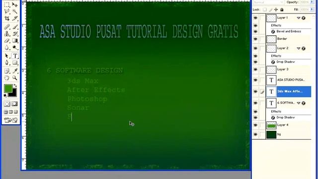 Photoshop Tutorial Paket Dasar 10 Channel Save смотреть онлайн