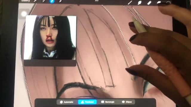 First time using Apple Pencil 1 | Procreate смотреть онлайн