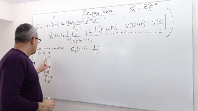 (AGT4E11) [Game Theory] Calculating Shapley Values: An Example смотреть онлайн
