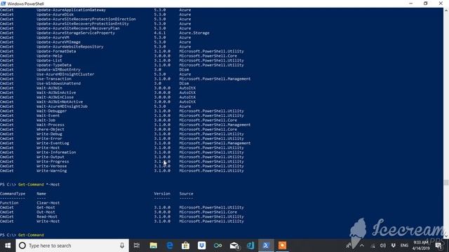 PowerShell | Get-Command смотреть онлайн