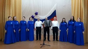 «Бравый атаман», казачья песня, народный любительский хор «Надежда», руководитель Зеров А.Г.