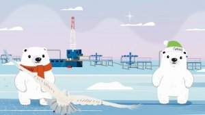 Хара и Савэй. Приключения в Арктике. Второй сезон, первая серия.