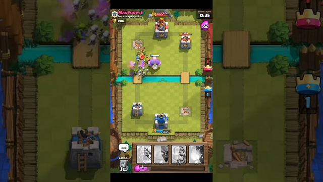 Открываем золотой и королевский сундуки в Clash Royale смотреть онлайн