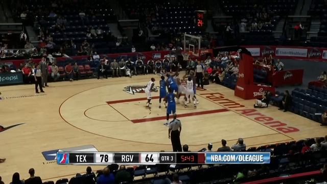 Akil Mitchell's Double-Double (22 points, 10 rebounds) vs. Texas Legends смотреть онлайн