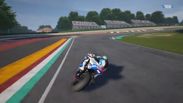 RIDE 3 - SUZUKI GSXR 1000 R (R1) - Imola - Vue jeu смотреть онлайн