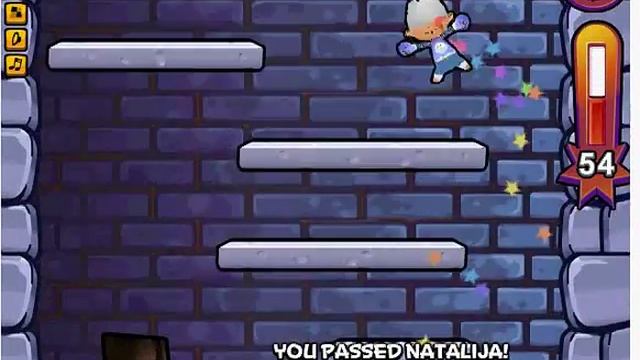 Icy Tower Facebook application 100 floors combo tutorial смотреть онлайн