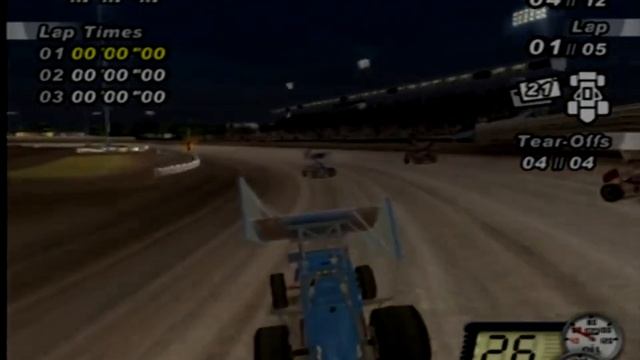 World of Outlaws: Sprint Cars 2002 (PlayStation 2) Gameplay смотреть онлайн