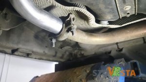 Установка нового глушителя от CBD на Лада Веста | Глушитель от СВД для Lada Vesta на вариаторе