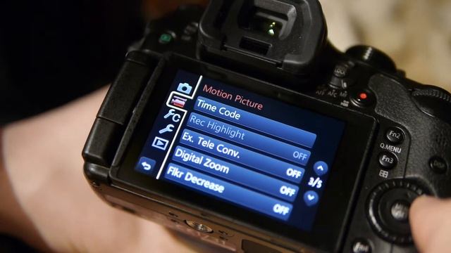 Panasonic Lumix DMC-GH3 - управление и меню смотреть онлайн