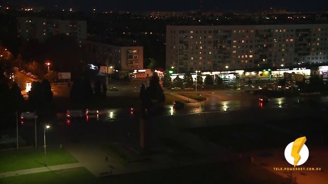 Осенний город Волжский (Timelapse). смотреть онлайн