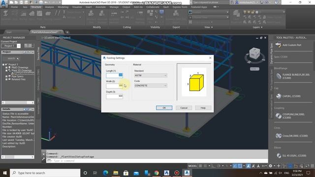 Advance steel & Plant3D смотреть онлайн