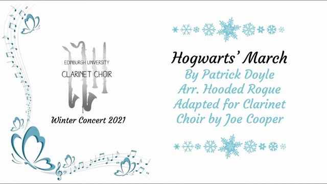 Hogwarts' March - Patrick Doyle - Edinburgh University Clarinet Choir смотреть онлайн