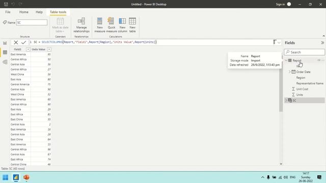 Power BI - Select Columns смотреть онлайн