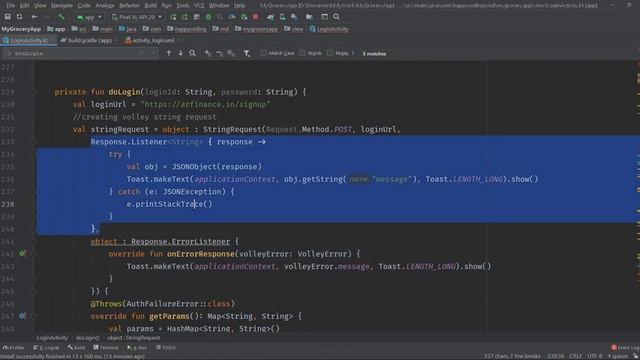 Kotlin | Android Volley Library Tutorial | How to make HTTP request. смотреть онлайн