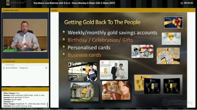 Brian McGinty Karatbars Gold Review December 2016 Global Gold Bullion Brian McGinty смотреть онлайн